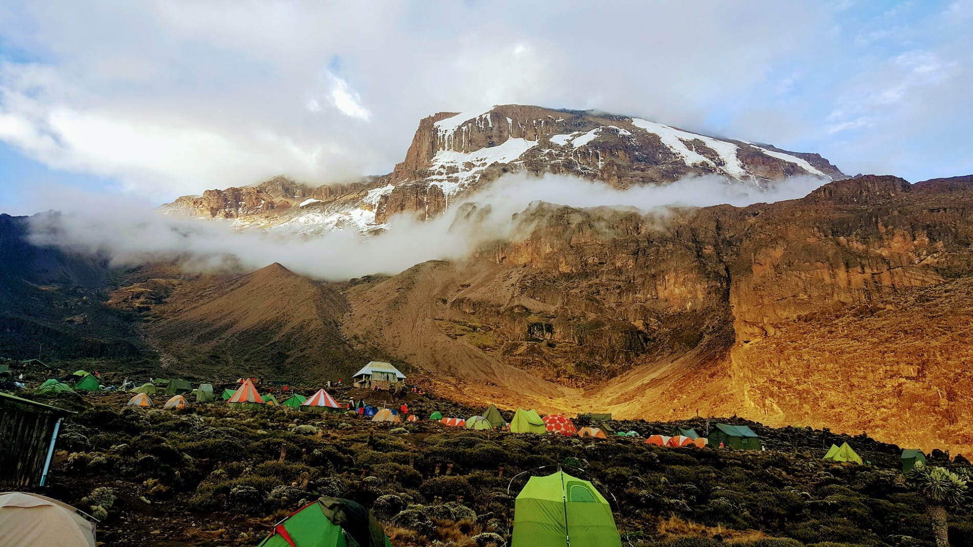 Climbing mount Kilimanjaro with Helam